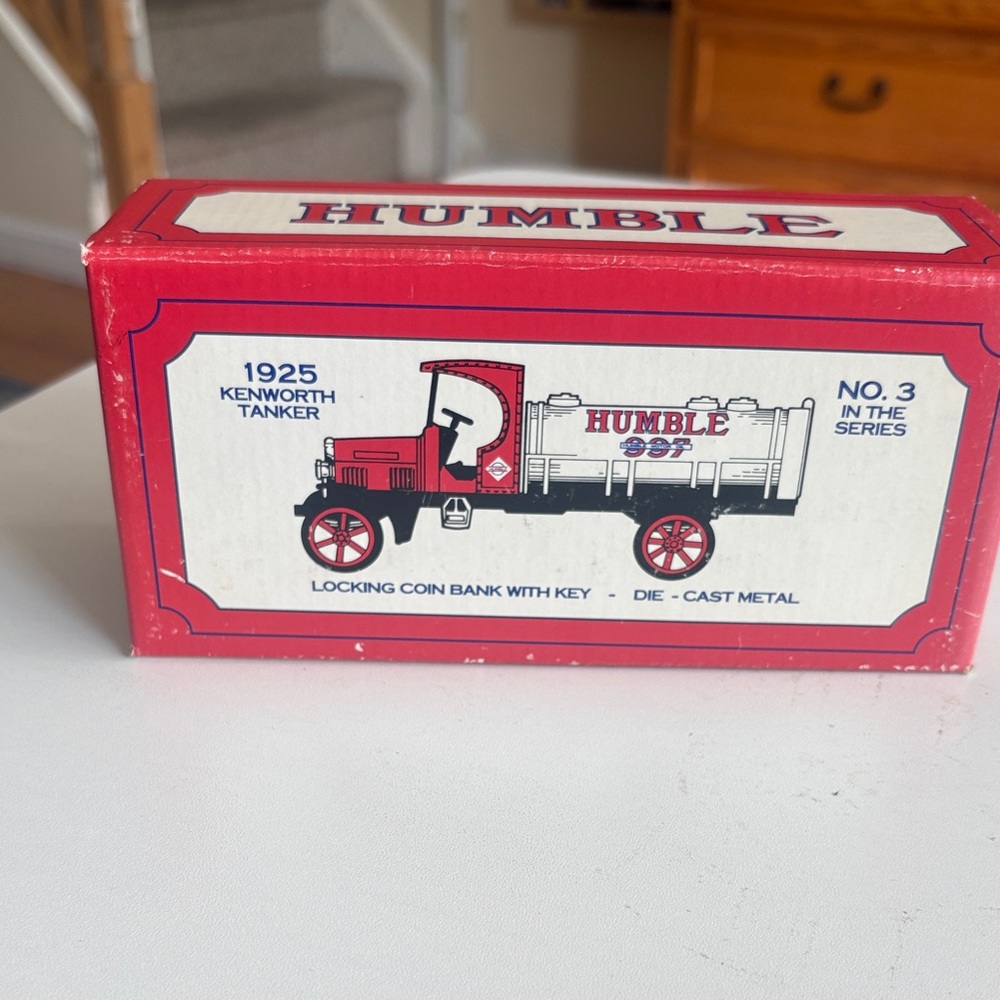1925 Kenworth Tanker Coin Bank heavyweight